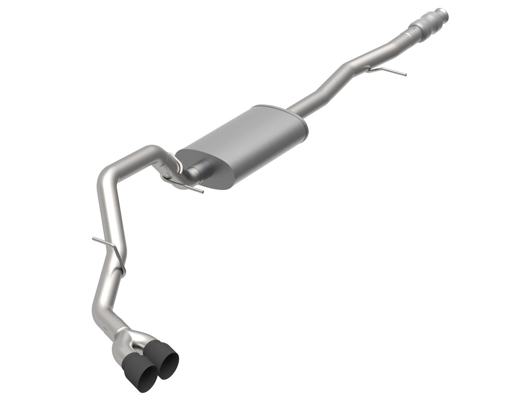 Kooks Custom Headers 28624110 3in. SS Side Exit KST Cat-Back w/Black Tips. 2019-2020 GM Truck 5.3L. for Select Chevrolet Silverado 1500, GMC Sierra
