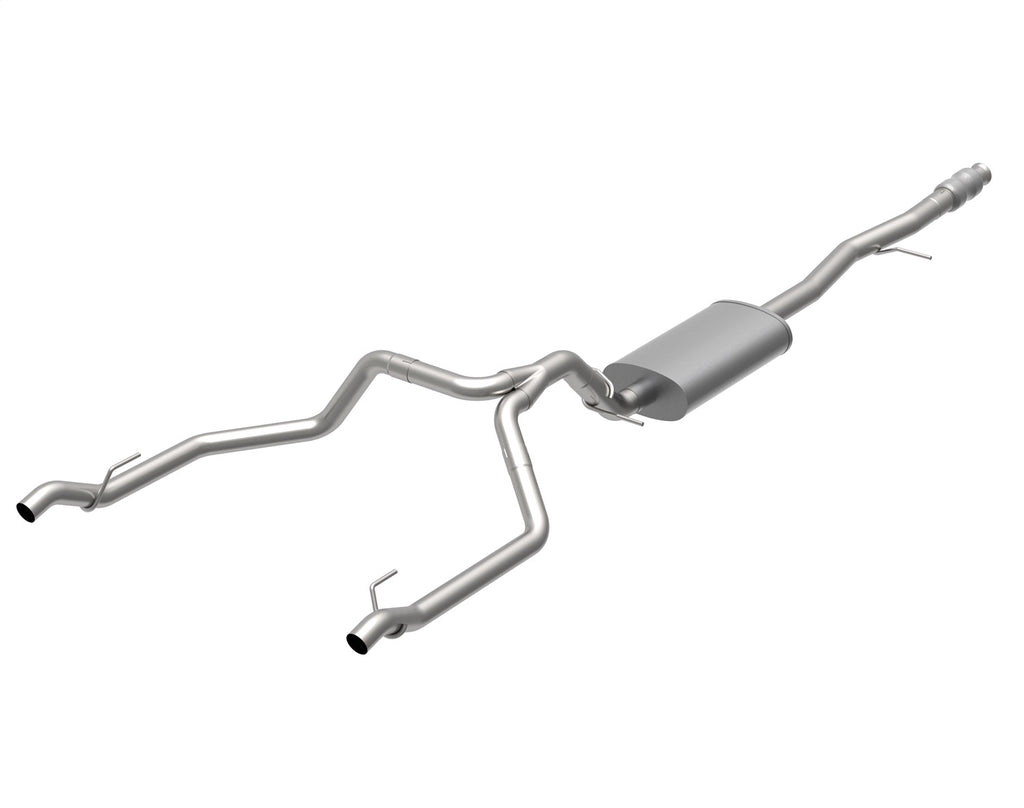 Kooks Custom Headers 28624150 3in. SS KST Cat-Back w/OEM Bumper Mounted Tips. 2019-2020 GM Truck 5.3L. for Select Chevrolet Silverado 1500, GMC Sierra