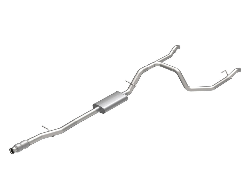 Kooks Custom Headers 28624250 3in. SS KRT Cat-Back w/OEM Bumper Mounted Tips. 2019-2020 GM Truck 5.3L. for Select Chevrolet Silverado 1500, GMC Sierra