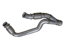 Load image into Gallery viewer, Kooks Custom Headers 28633300 3in. Stainless GREEN Catted Y-Pipe. 2019-2023 GM 1/2 Ton Truck 6.2L. for Select Cadillac Escalade, Chevrolet Silverado 1500, Chevrolet Suburban, GMC Sierra 1500, GMC Yukon, GMC Yukon XL