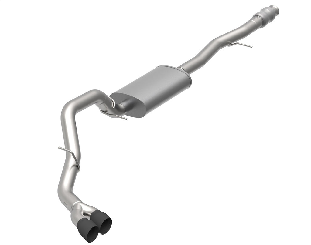 Kooks Custom Headers 28634110 3-1/2in. SS Side Exit KST Cat-Back w/Black Tips. 2019-2020 GM Truck 6.2L. for Select Chevrolet Silverado 1500, GMC Sierra