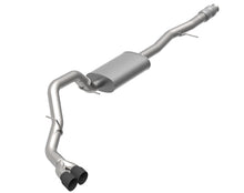 Load image into Gallery viewer, Kooks Custom Headers 28634110 3-1/2in. SS Side Exit KST Cat-Back w/Black Tips. 2019-2020 GM Truck 6.2L. for Select Chevrolet Silverado 1500, GMC Sierra