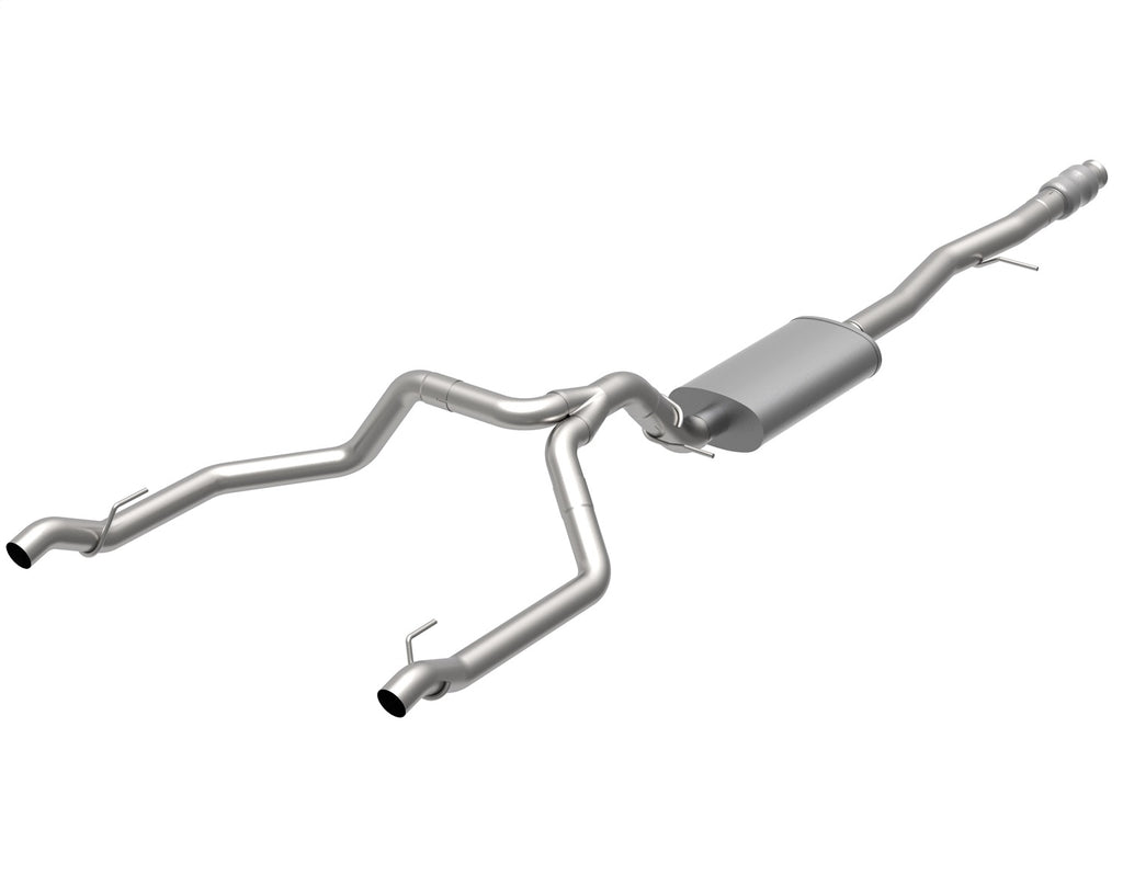 Kooks Custom Headers 28634150 3in. SS KST Cat-Back w/OEM Bumper Mounted Tips. 2019-2020 GM Truck 6.2L. for Select Chevrolet Silverado 1500, GMC Sierra