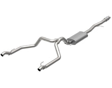 Load image into Gallery viewer, Kooks Custom Headers 28634150 3in. SS KST Cat-Back w/OEM Bumper Mounted Tips. 2019-2020 GM Truck 6.2L. for Select Chevrolet Silverado 1500, GMC Sierra