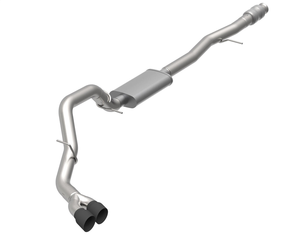 Kooks Custom Headers 28634210 3-1/2in. SS Side Exit KRT Cat-Back w/Black Tips. 2019-2020 GM Truck 6.2L. for Select Chevrolet Silverado 1500, GMC Sierra