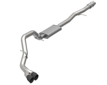 Load image into Gallery viewer, Kooks Custom Headers 28634210 3-1/2in. SS Side Exit KRT Cat-Back w/Black Tips. 2019-2020 GM Truck 6.2L. for Select Chevrolet Silverado 1500, GMC Sierra