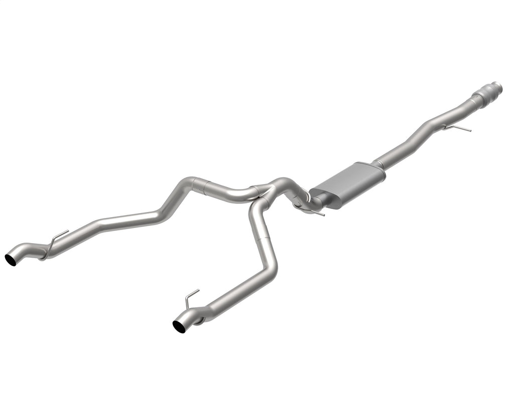 Kooks Custom Headers 28634250 3in. SS KRT Cat-Back w/OEM Bumper Mounted Tips. 2019-2020 GM Truck 6.2L. for Select Chevrolet Silverado 1500, GMC Sierra