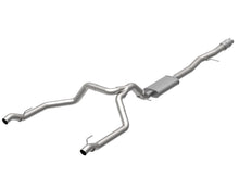 Load image into Gallery viewer, Kooks Custom Headers 28634250 3in. SS KRT Cat-Back w/OEM Bumper Mounted Tips. 2019-2020 GM Truck 6.2L. for Select Chevrolet Silverado 1500, GMC Sierra