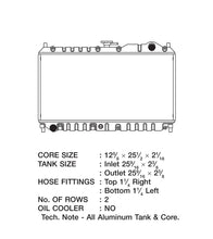 Load image into Gallery viewer, CSF Cooling - Racing &amp; High Performance Division 2863 98-05 Mazda NB Miata High-Performance All-Aluminum Radiator for Select Mazda Miata