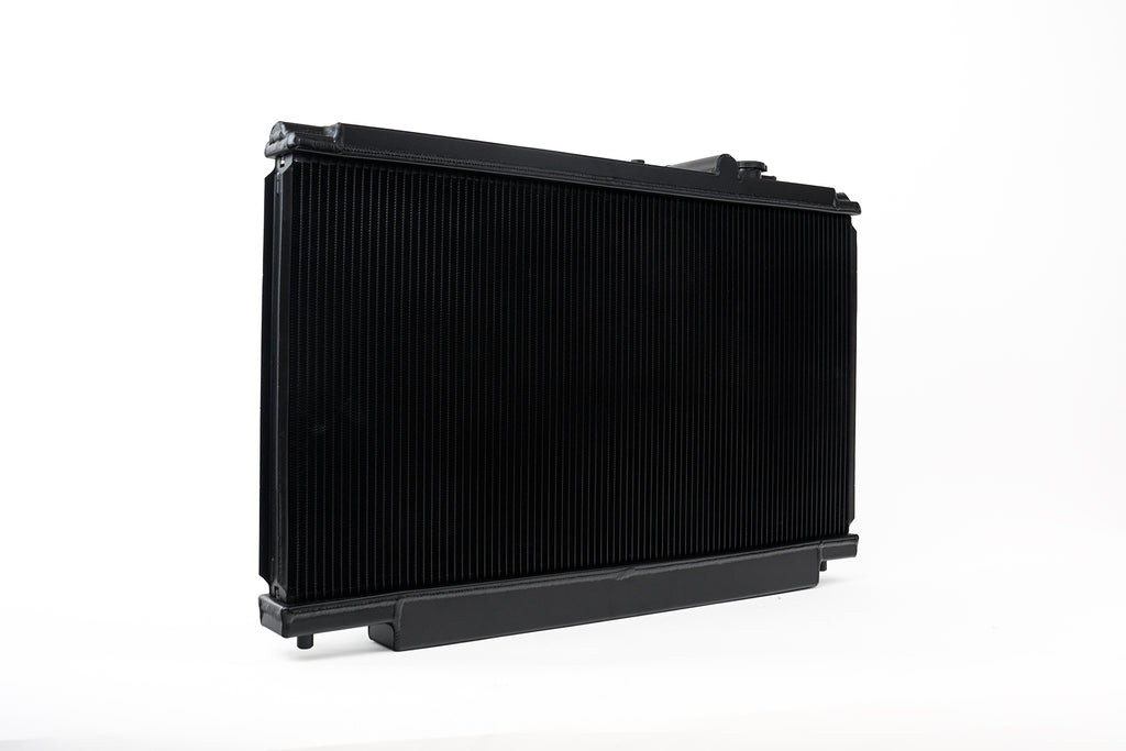 CSF Cooling - Racing & High Performance Division 2882B 93-98 Toyota A80 Supra (NA/TT) High-Performance All-Aluminum Radiator - Black for Select Toyota Supra