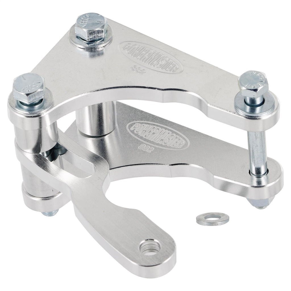 Powermaster Performance 2882 Snug Mount Bracket for Select Chevrolet Bel Air, Chevrolet Biscayne, Chevrolet Blazer, Chevrolet Brookwood, Chevrolet C10, Chevrolet C10 Pickup, Chevrolet C10 Suburban, Chevrolet C1500, Chevrolet C20, Chevrolet C20 Pickup,