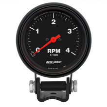 Load image into Gallery viewer, AutoMeter 2890 GAUGE, TACHOMETER, 2 5/8", 4K RPM, PEDESTAL, Z-SERIES