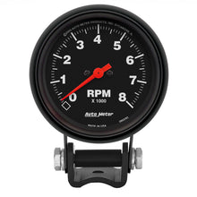 Load image into Gallery viewer, AutoMeter 2892 GAUGE, TACHOMETER, 2 5/8", 8K RPM, PEDESTAL, Z-SERIES