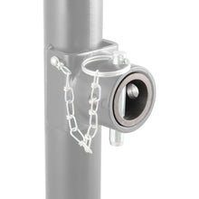 Load image into Gallery viewer, CURT 28931 Replacement Swivel Jack Male Pipe Mount (9/16" Pin Hole)