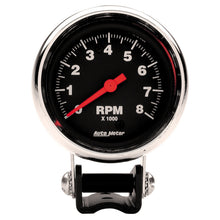Load image into Gallery viewer, AutoMeter 2893 GAUGE, TACHOMETER, 2 5/8", 8K RPM, PEDESTAL, TRADITIONAL CHROME