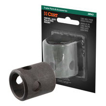 Load image into Gallery viewer, CURT 28943 Replacement Swivel Jack Male Pipe Mount (5/8" Pin Hole, Packaged)