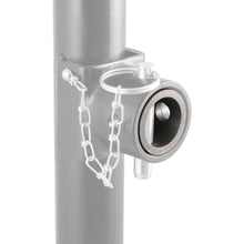 Load image into Gallery viewer, CURT 28943 Replacement Swivel Jack Male Pipe Mount (5/8" Pin Hole, Packaged)