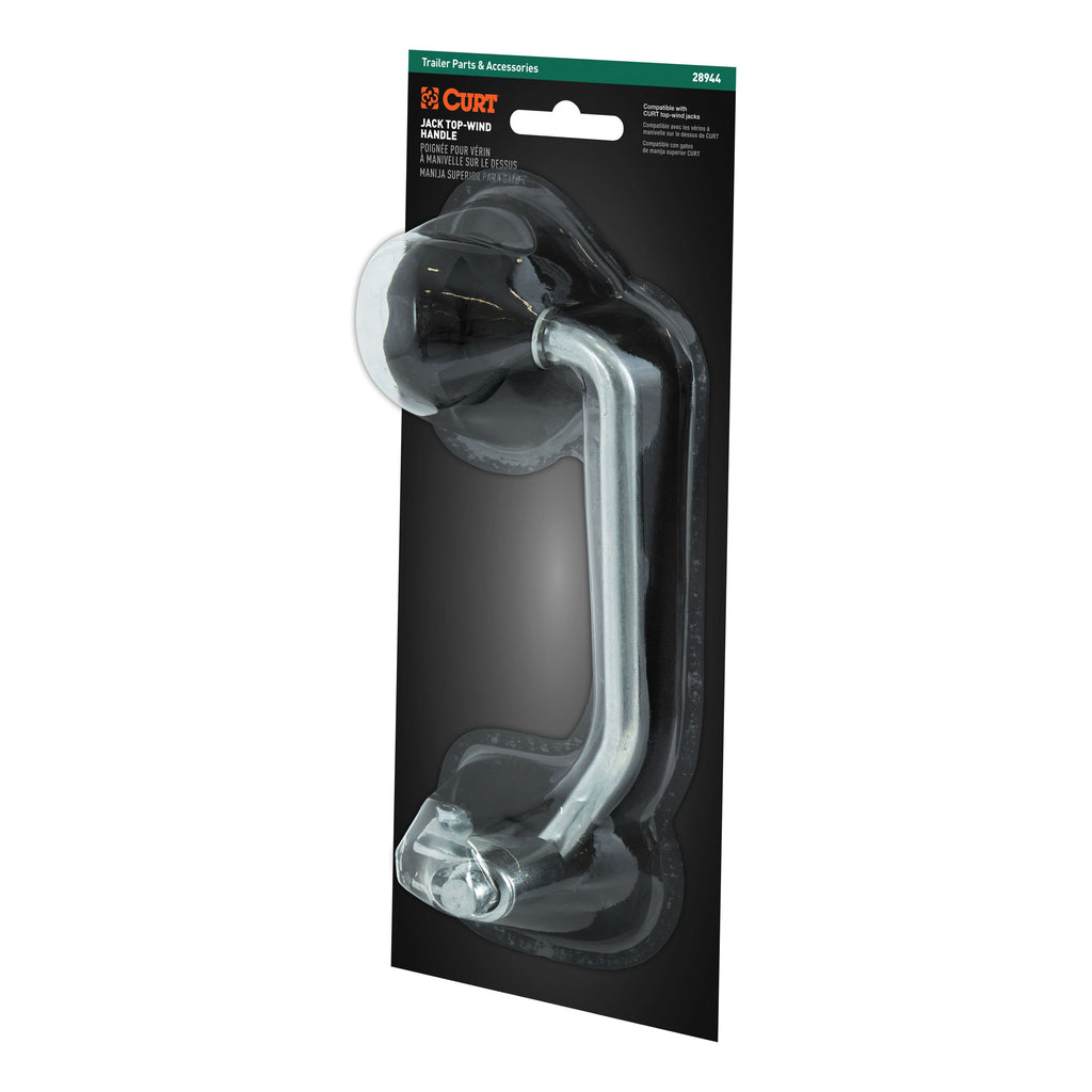 CURT 28944 Replacement Jack Top-Wind Handle (Packaged)