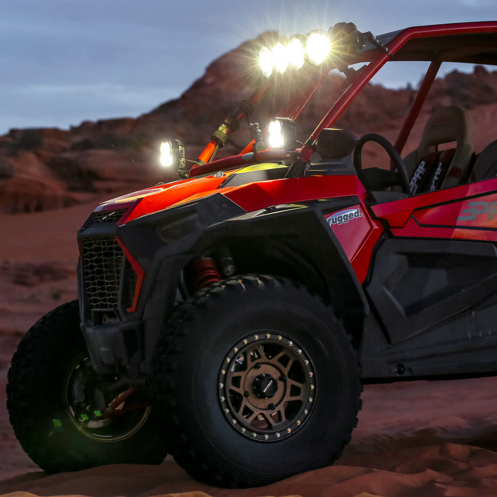 KC HiLiTES 289 KC FLEX ERA 4 LED 5in 2-Light System Master Kit