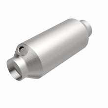 Load image into Gallery viewer, MagnaFlow Exhaust Products 3322035 California CARB Universal Catalytic Converter for Select Audi 100, Audi 200, Audi 80, Audi 90, Mercury Cougar, Nissan 200SX, Volkswagen Corrado, Volkswagen Golf, Volkswagen Jetta, Volkswagen Passat, Volkswagen Quantum