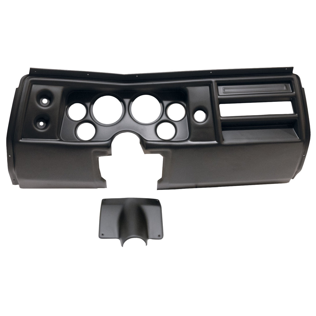 AutoMeter 2901 GAUGE MOUNT, DIRECT FIT, (3 3/8" X2, 2 1/16" X4), CHEVY CHEVELLE NO VENT 68 for Select Chevrolet Chevelle, Chevrolet El Camino