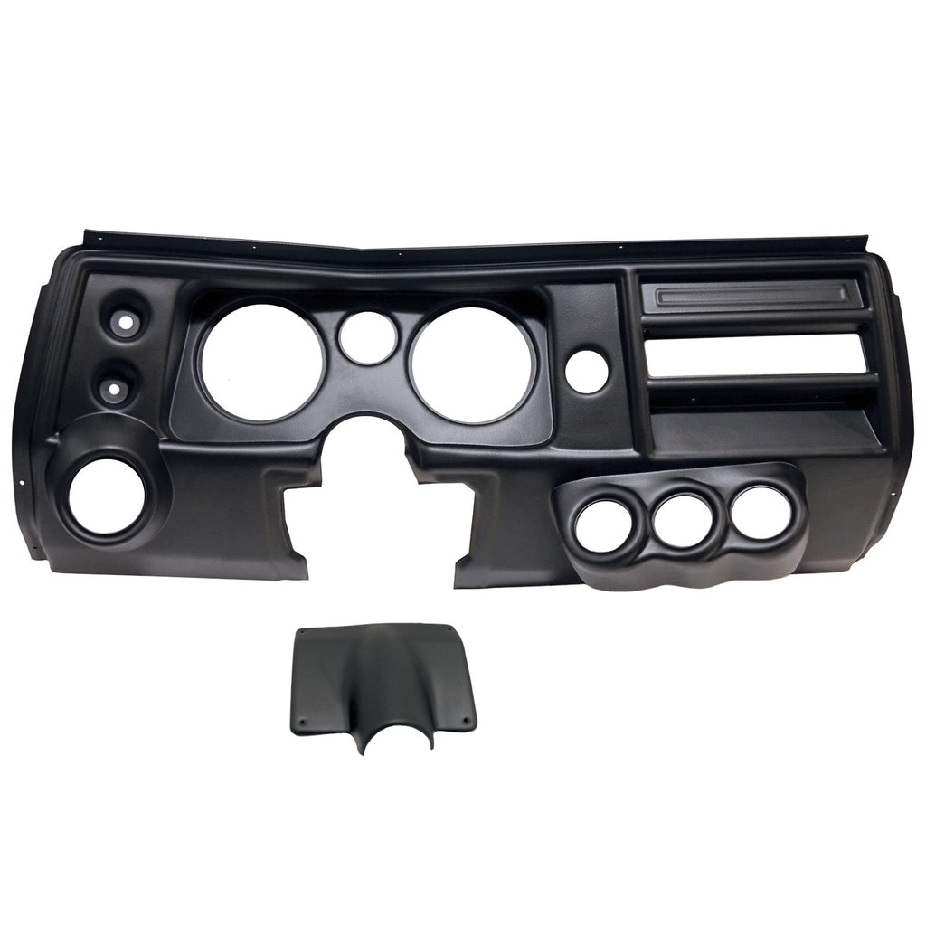 AutoMeter 2904 GAUGE MOUNT, DIRECT FIT, (5" X2, 2 1/16" X4), CHEVY CHEVELLE VENT 68 for Select Chevrolet Chevelle, Chevrolet El Camino