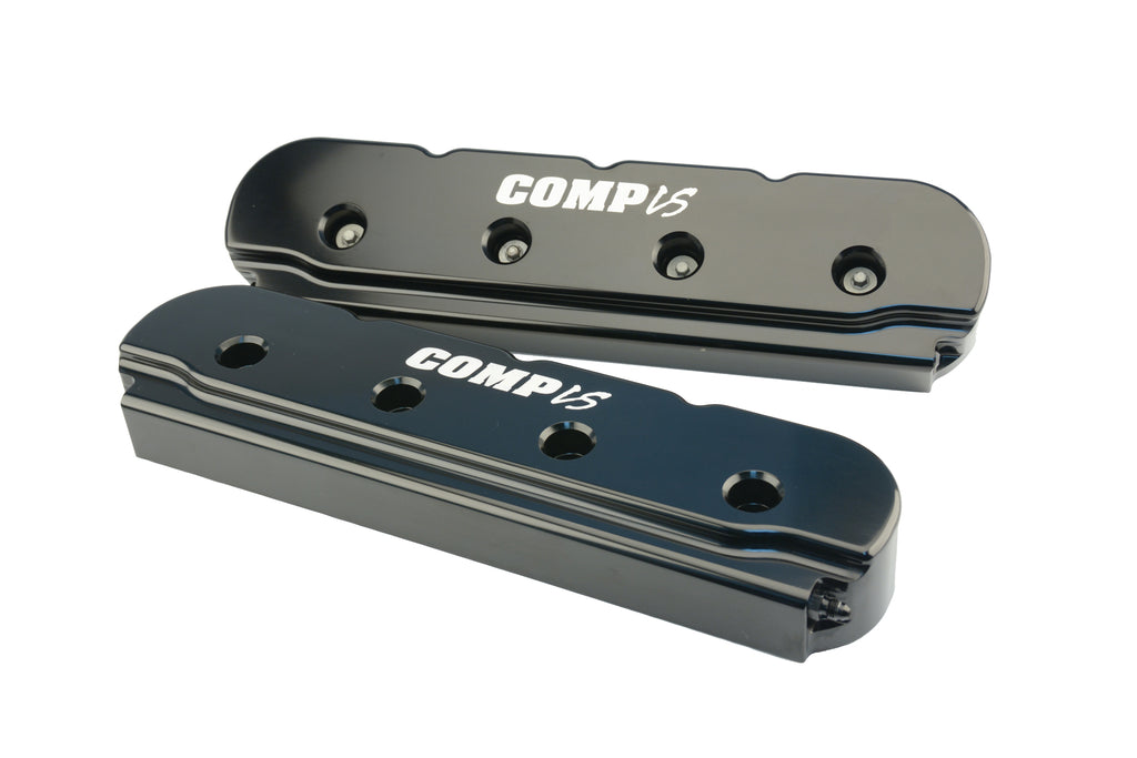 COMP Cams 291CT GM LS Billet Valve Covers w/o Oil Fill Cap