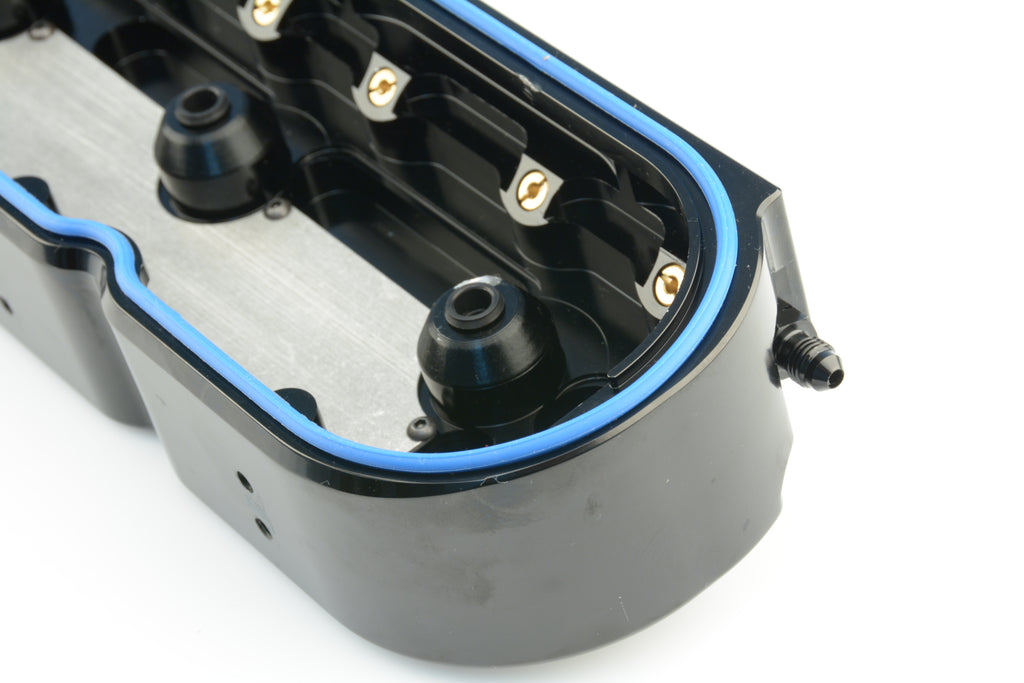 COMP Cams 291CT GM LS Billet Valve Covers w/o Oil Fill Cap