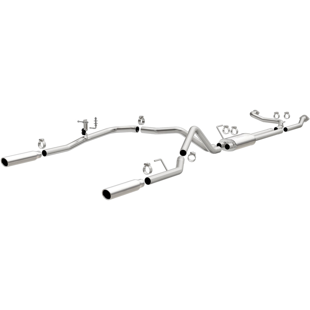MagnaFlow Exhaust Products 15582 Street Series Polished Cat-Back System for Select Nissan TITAN