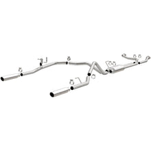 Load image into Gallery viewer, MagnaFlow Exhaust Products 15582 Street Series Polished Cat-Back System for Select Nissan TITAN