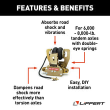 Load image into Gallery viewer, CURT 293054 Lippert Center Point® Air-Ride Suspension Replacement Unit