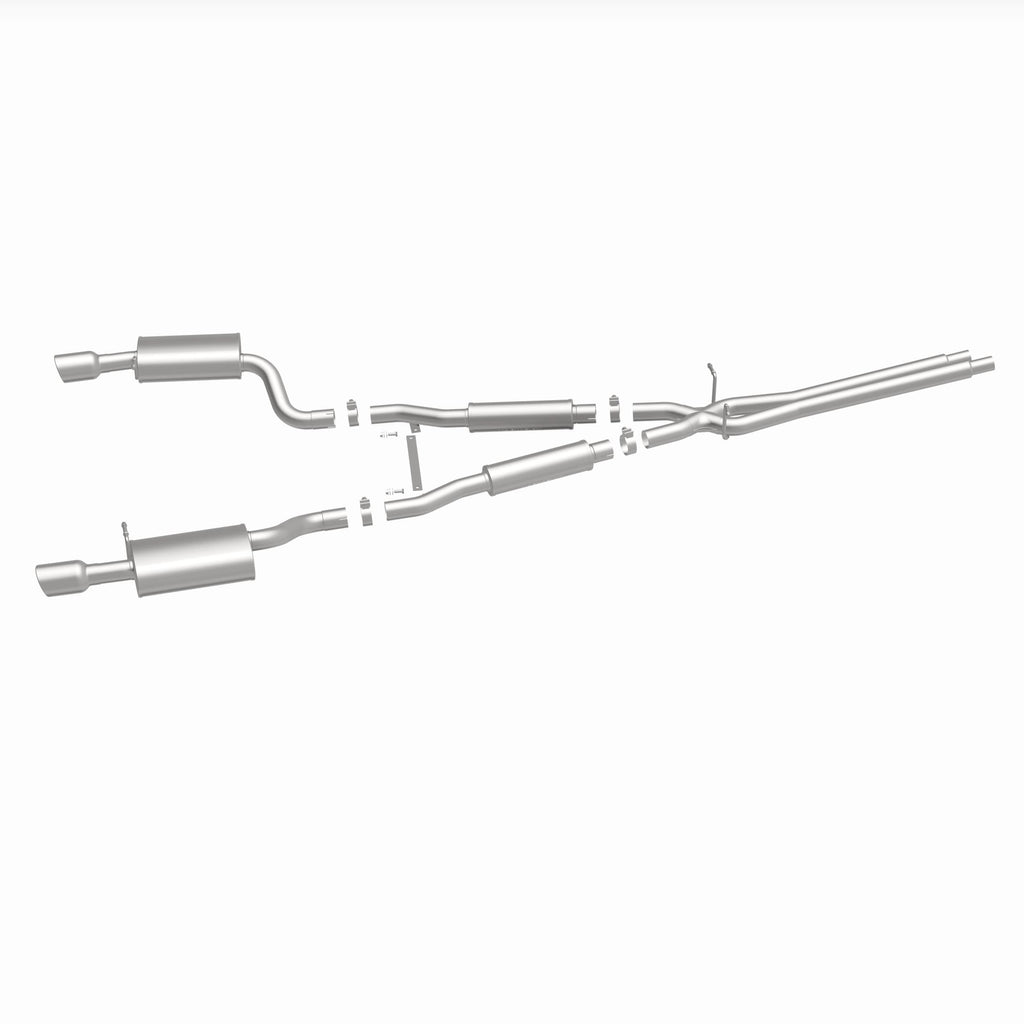 MagnaFlow Exhaust Products 16493 Touring Series Polished Cat-Back System for Select Audi A6 Quattro