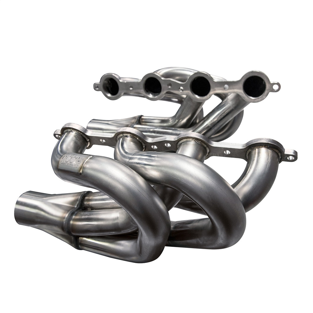 Kooks Custom Headers 29402410 1-7/8in. x 3in. SS Downswept Turbo Headers. for Select Buick Allure, Buick LaCrosse, Cadillac CTS, Chevrolet Camaro, Chevrolet Corvette, Chevrolet Impala, Chevrolet Monte Carlo, Chevrolet SS, Chevrolet SSR, Chevrolet