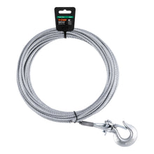 Load image into Gallery viewer, CURT 29461 50' Winch Cable with Snap Hook (5,600 lbs.)