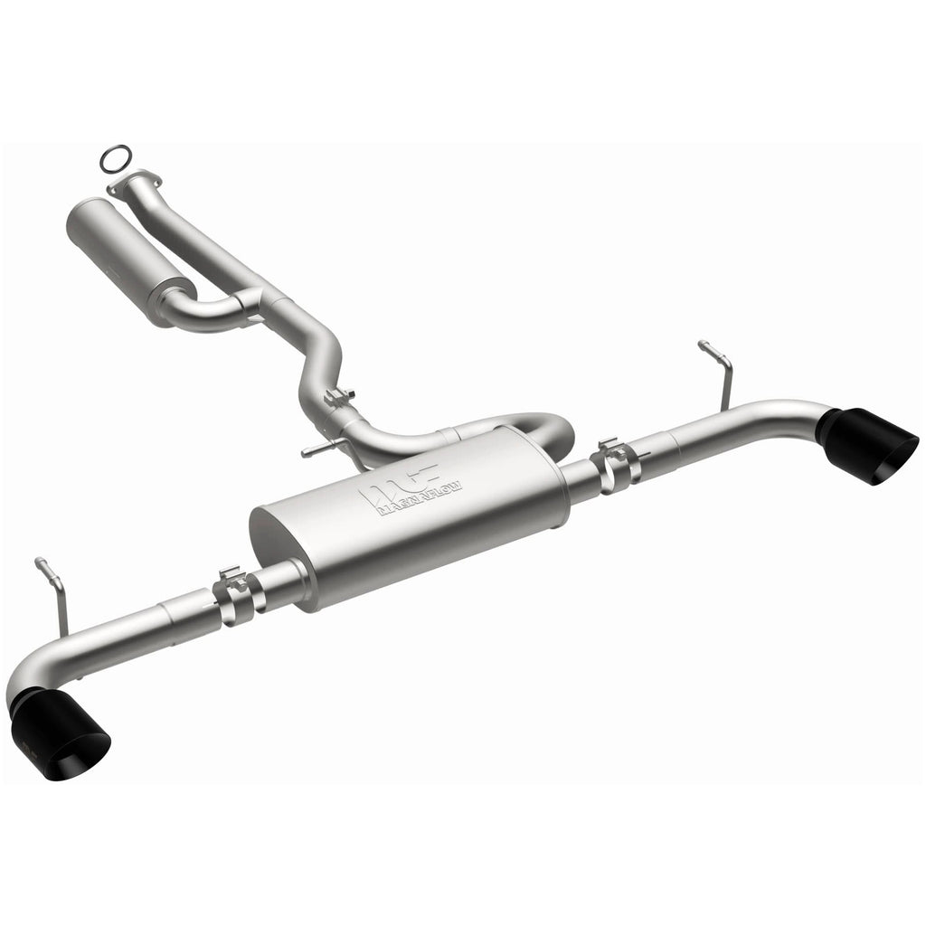 MagnaFlow Exhaust Products 19500 Street Series Black Chrome Cat-Back System for Select Toyota RAV4