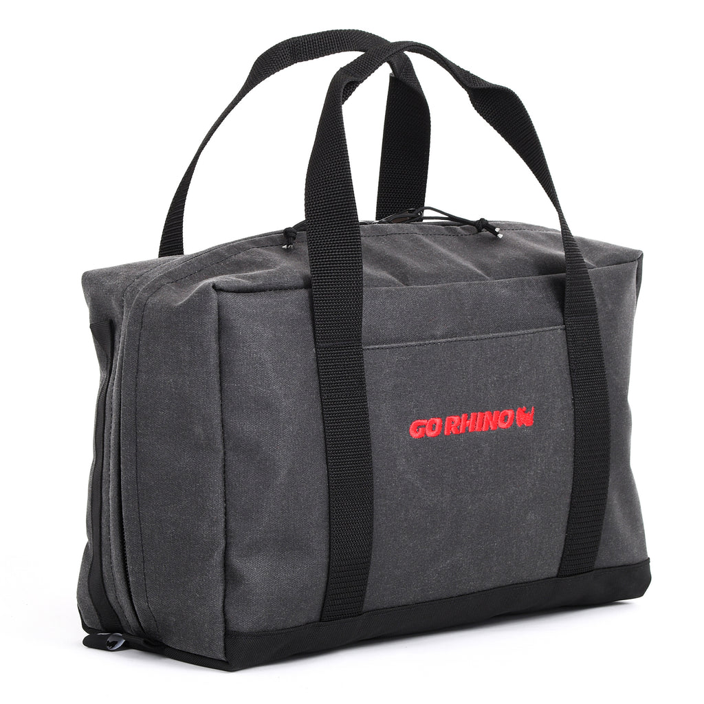 Xventure-Gear-Recovery-Bag-(7.5X11.5X18in.-Closed)-12Oz-Waxed-Canvas---Black