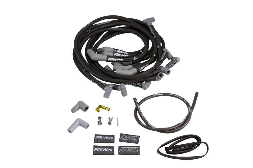 FAST 295-2426 Firewire Ford 351 Windsor Wireset with Heat Sleeve for Select Bricklin SV-1, DeTomaso Pantera, Ford Bronco, Ford Country Sedan, Ford Country Squire, Ford Custom, Ford Custom 500, Ford E-100 Econoline, Ford E-100 Econoline Club Wagon, Ford