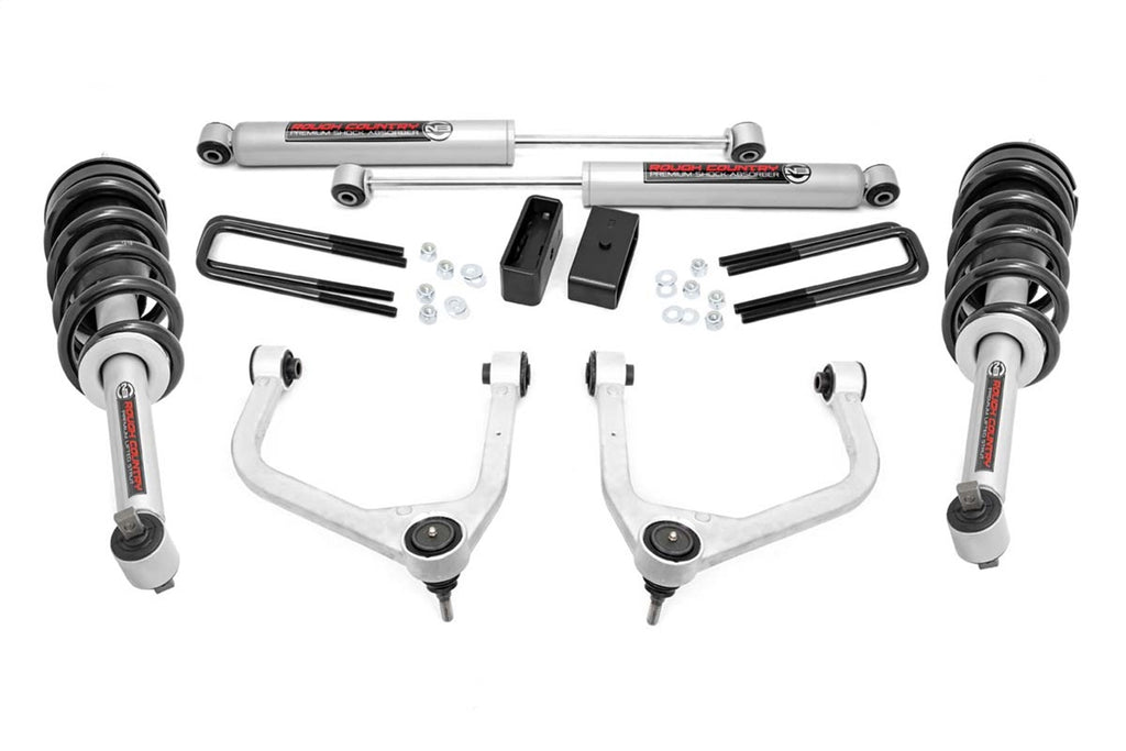 Rough Country 29532 Suspension Lift Kit w/Shocks for Select Chevrolet Silverado 1500, Chevrolet Silverado LTD
