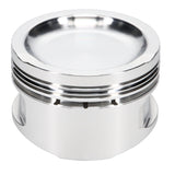 JE Pistons 295751 Piston Set, 2618, Inv Dome/Dish, 2.874 Bore, 1.028 CD, 0.708 Pin, Set of 4.