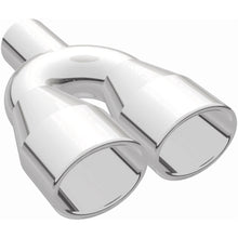 Load image into Gallery viewer, MagnaFlow Exhaust Products 35169 Dual Exhaust Tip - 2.25in. Inlet/3 x 3.75in. Outlet