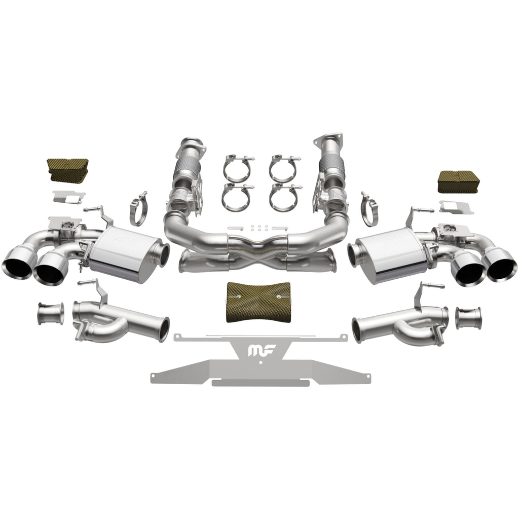 MagnaFlow Exhaust Products 19578 xMOD Series Polished Tips Cat-Back System for Select Chevrolet Corvette