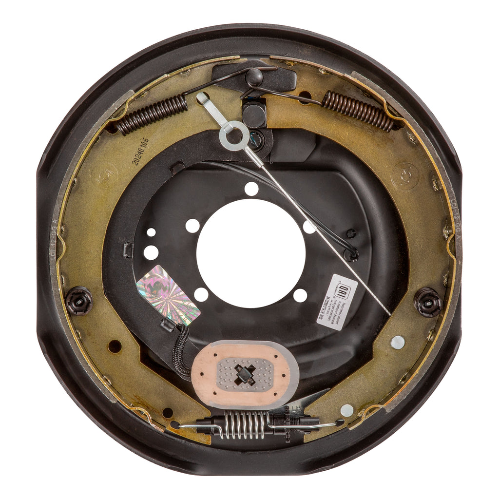 CURT 296651 Forward Self-Adjusting Trailer Brake Assembly, 12" x 2", 5 Bolt, Left