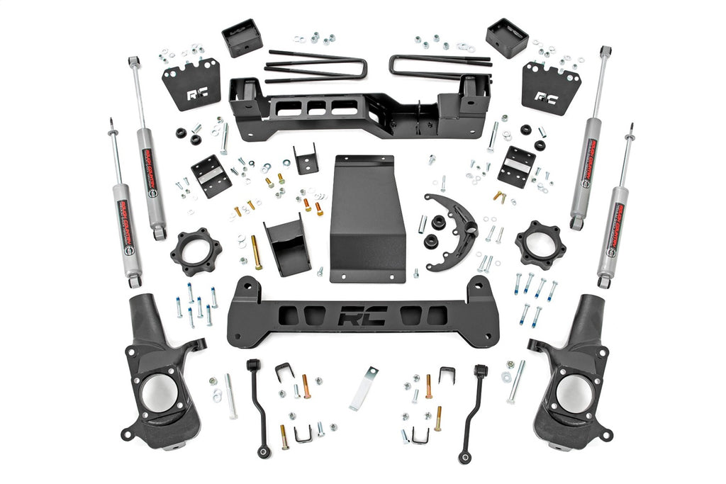 Rough Country 29730A Suspension Lift Kit for Select Chevrolet Silverado HD, GMC Sierra HD