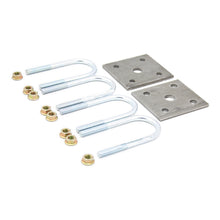 Load image into Gallery viewer, CURT 297426 Trailer Axle U-Bolt Mounting Kit, 2,200-lb. Axles, 1-3/4" Axle Tube, 3/8"-24