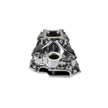 Load image into Gallery viewer, Edelbrock 2975-CP Victor Jr. 23 Degree Chrome Plasma Intake Manifold Small-Block Chevy