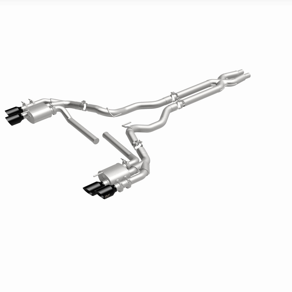 MagnaFlow Exhaust Products 19579 NEO Series Black Chrome Tips Cat-Back System for Select Ford Mustang