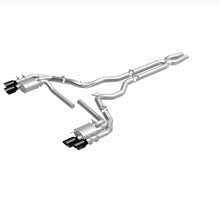 Load image into Gallery viewer, MagnaFlow Exhaust Products 19579 NEO Series Black Chrome Tips Cat-Back System for Select Ford Mustang