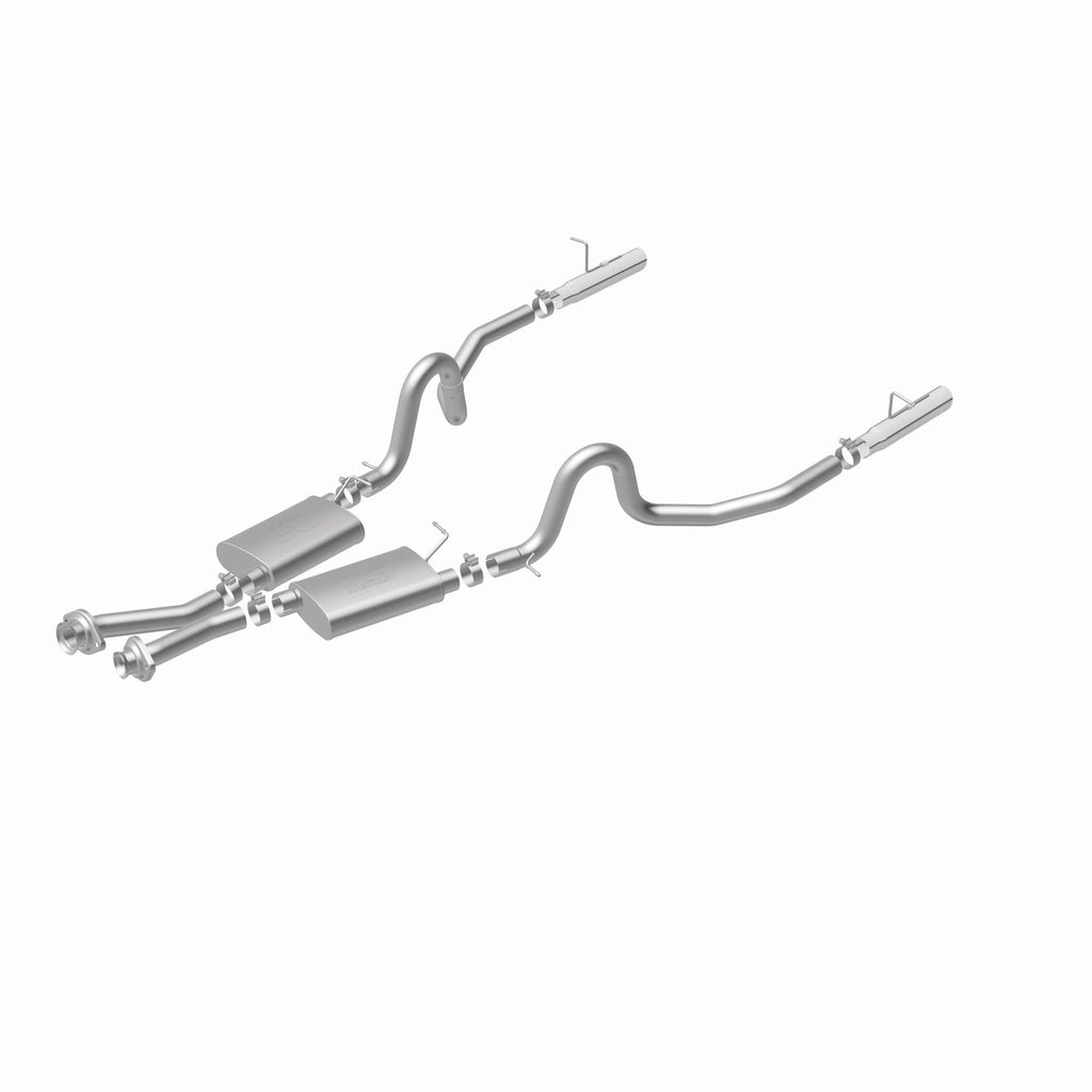 MagnaFlow Exhaust Products 15630 Street Series Polished Cat-Back System for Select Ford Mustang