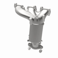 Load image into Gallery viewer, MagnaFlow Exhaust Products 51218 OEM Grade Manifold Catalytic Converter for Select Ford Edge, Ford Explorer, Ford Flex, Ford Police Interceptor Sedan, Ford Police Interceptor Utility, Ford Taurus, Lincoln Continental, Lincoln MKS, Lincoln MKT, Lincoln