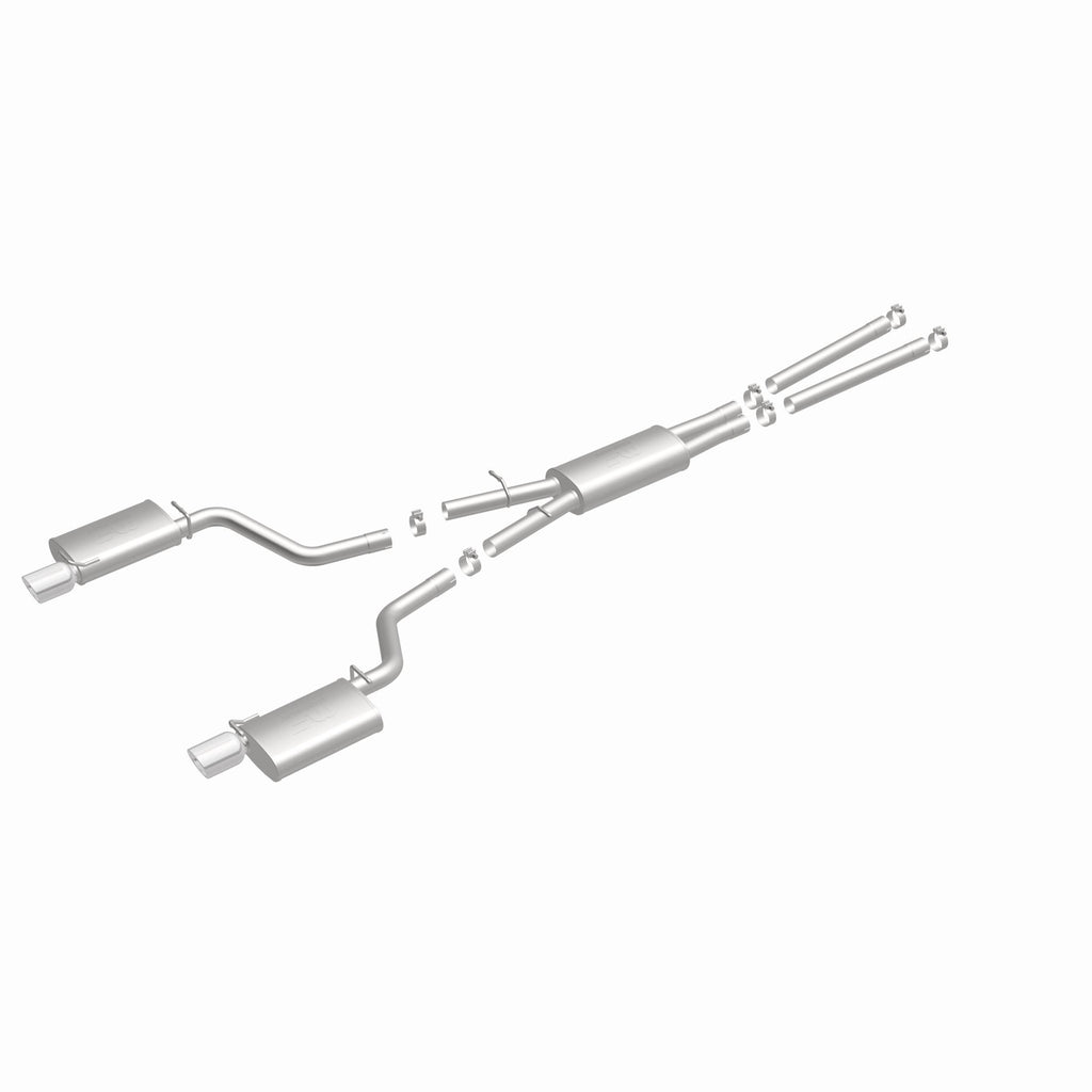 MagnaFlow Exhaust Products 15628 Street Series Polished Cat-Back System for Select Dodge Charger, Dodge Magnum